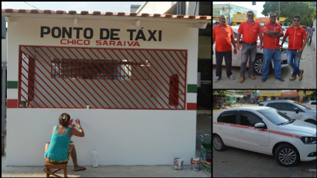 Ponto de taxi Chico Saraiva